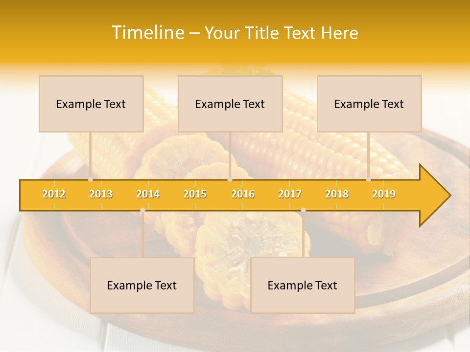 Cob Food Accompaniment PowerPoint Template