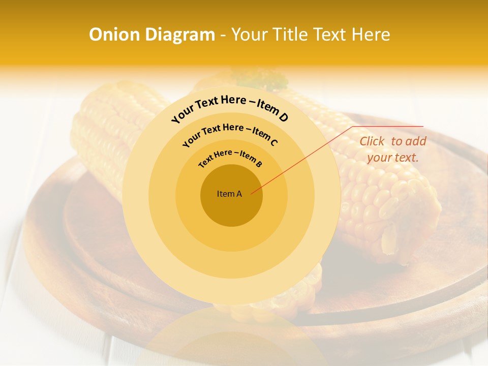 Cob Food Accompaniment PowerPoint Template