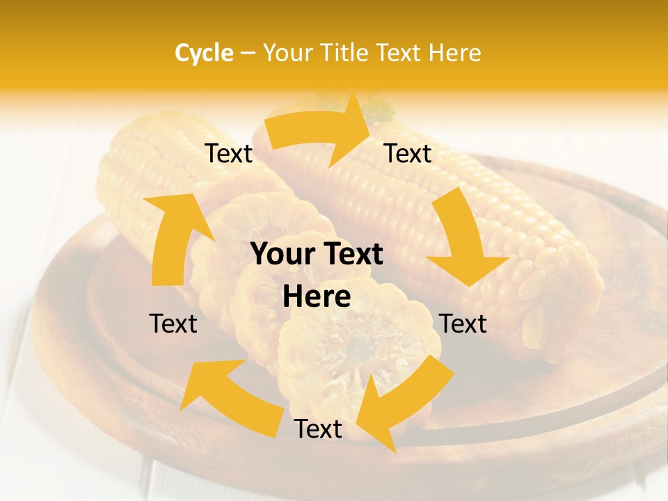 Cob Food Accompaniment PowerPoint Template