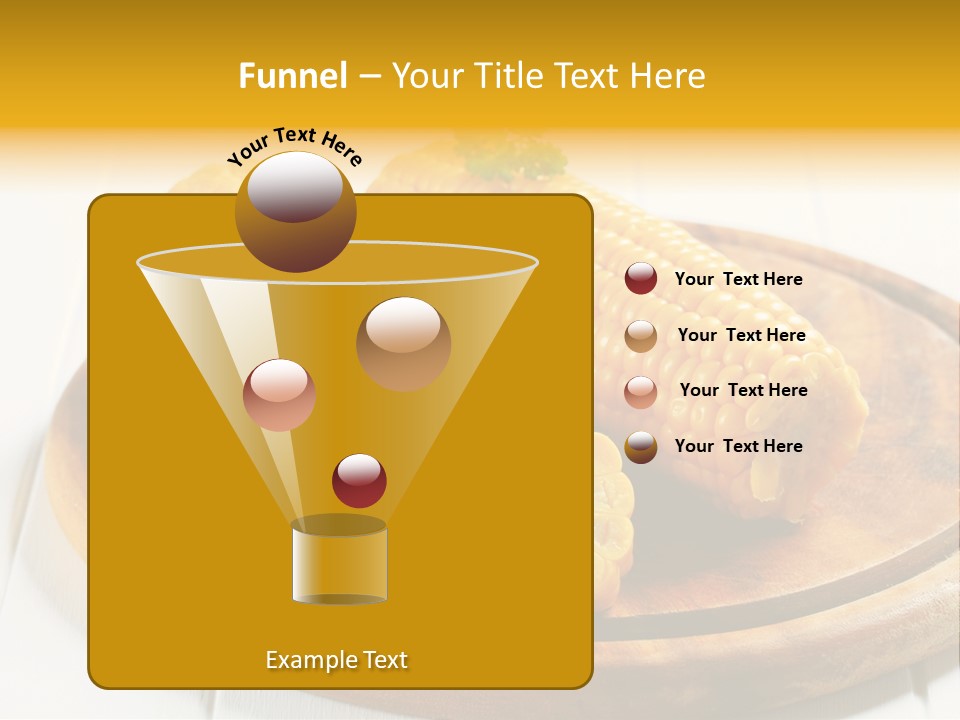 Cob Food Accompaniment PowerPoint Template