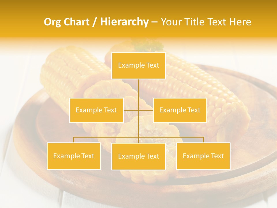 Cob Food Accompaniment PowerPoint Template
