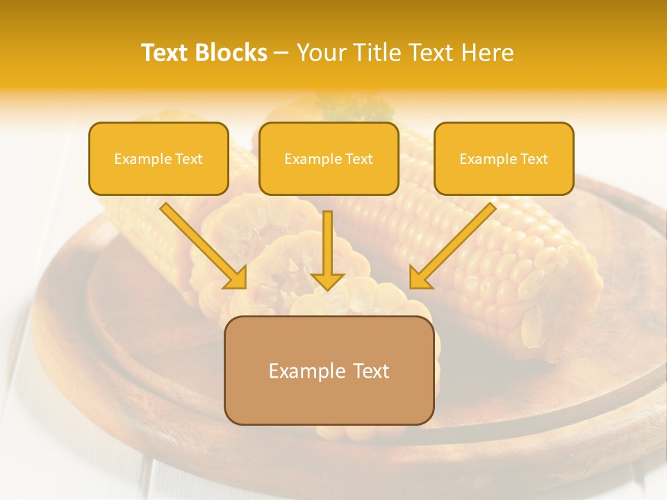 Cob Food Accompaniment PowerPoint Template
