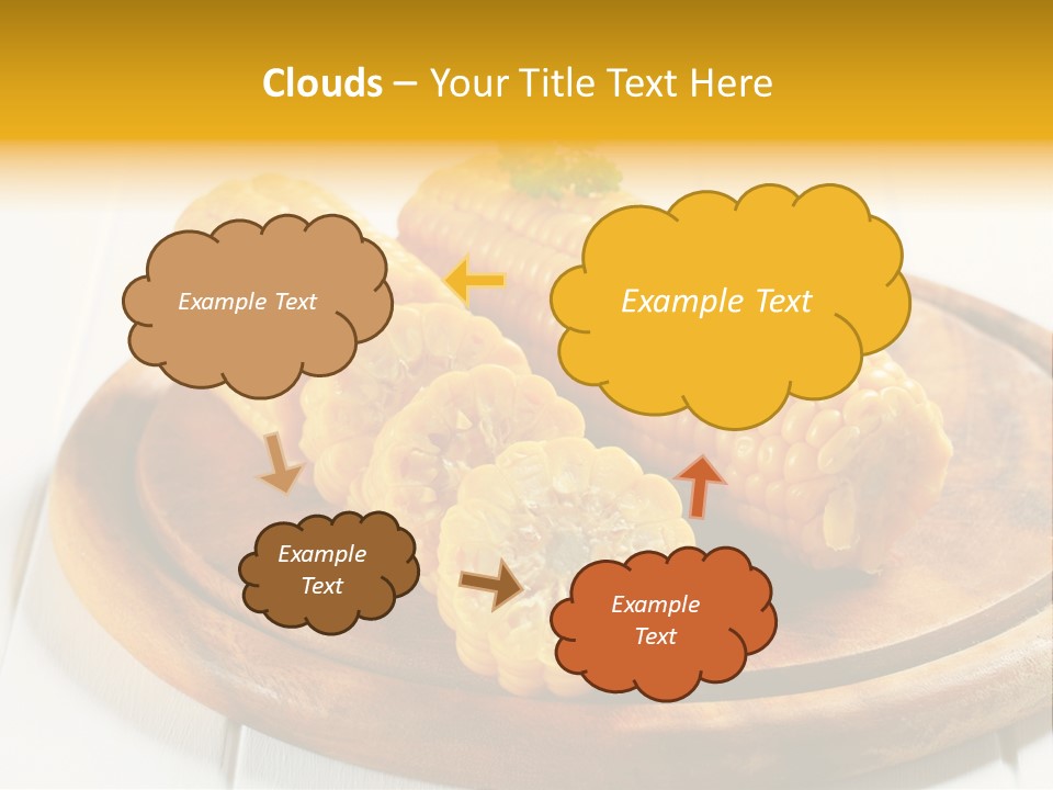 Cob Food Accompaniment PowerPoint Template
