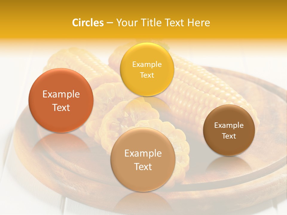 Cob Food Accompaniment PowerPoint Template