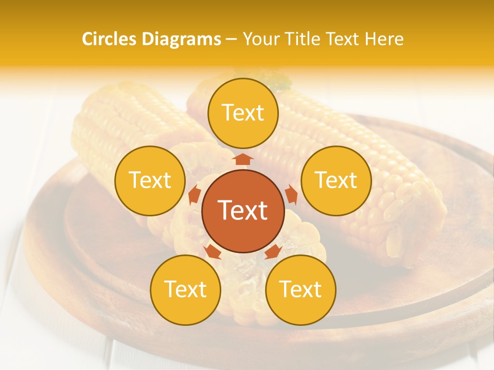Cob Food Accompaniment PowerPoint Template
