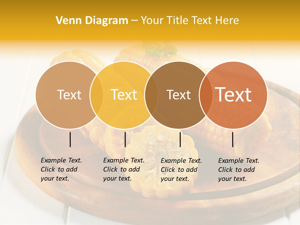 Cob Food Accompaniment PowerPoint Template