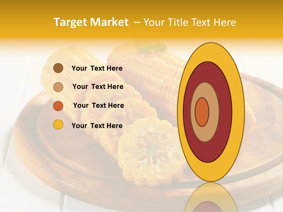 Cob Food Accompaniment PowerPoint Template
