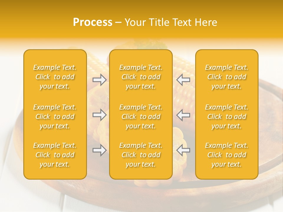 Cob Food Accompaniment PowerPoint Template