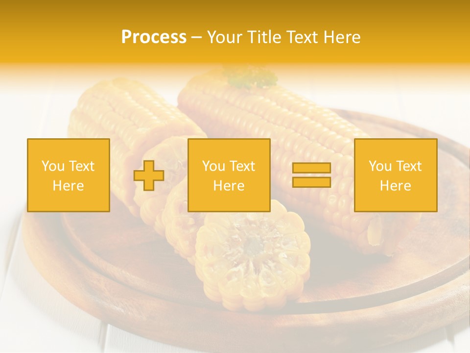 Cob Food Accompaniment PowerPoint Template