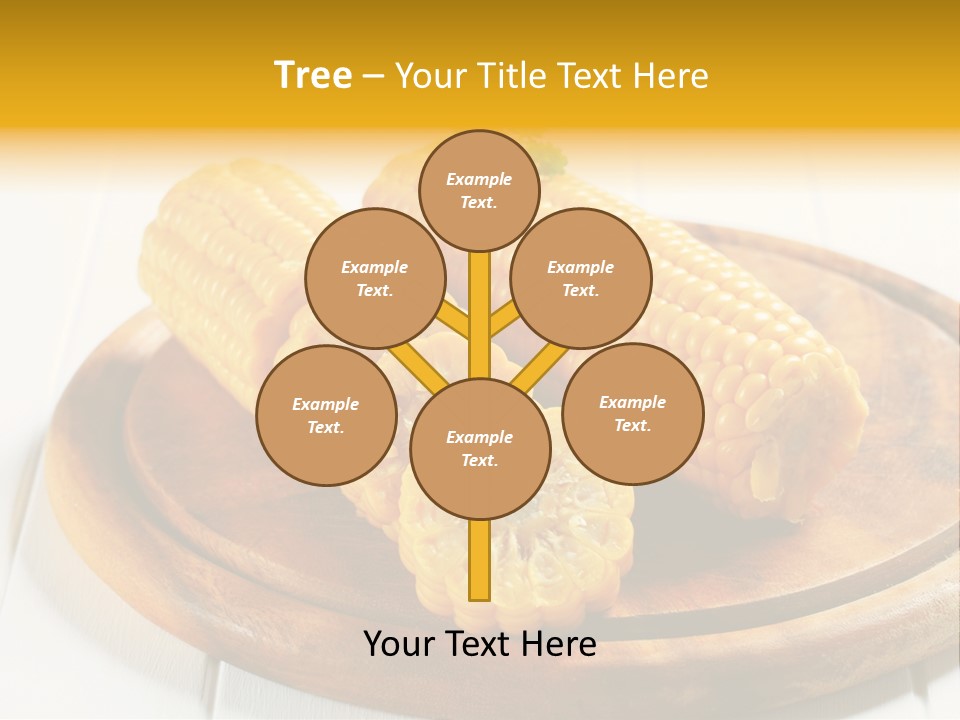 Cob Food Accompaniment PowerPoint Template