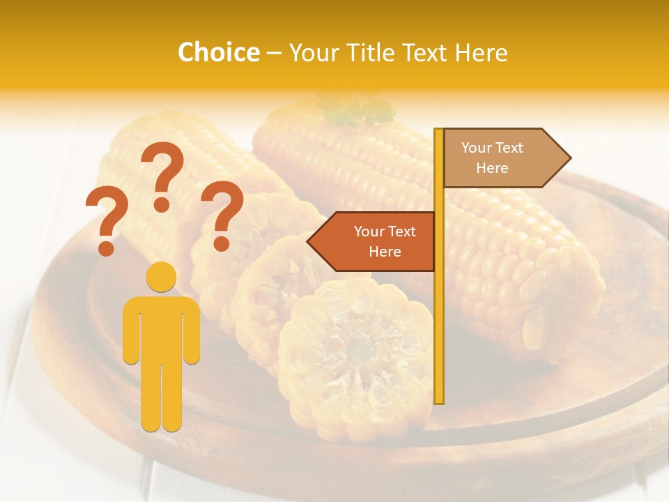 Cob Food Accompaniment PowerPoint Template