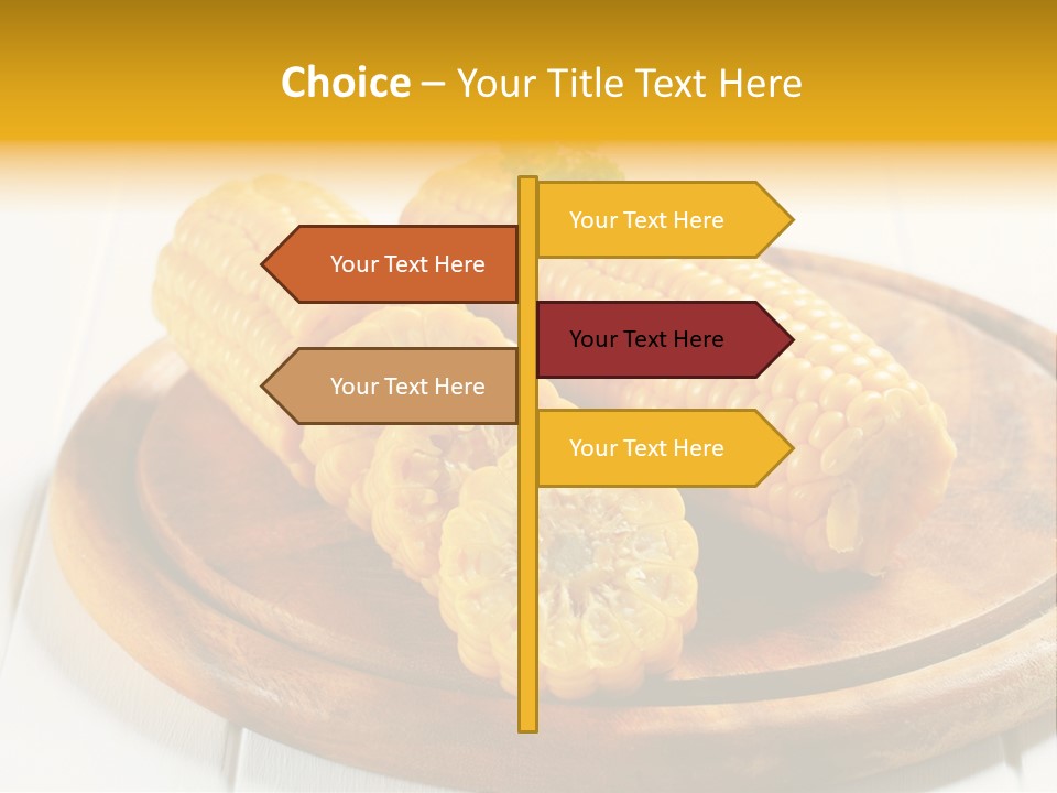 Cob Food Accompaniment PowerPoint Template