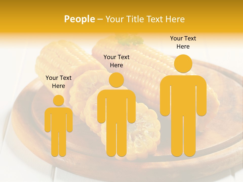 Cob Food Accompaniment PowerPoint Template
