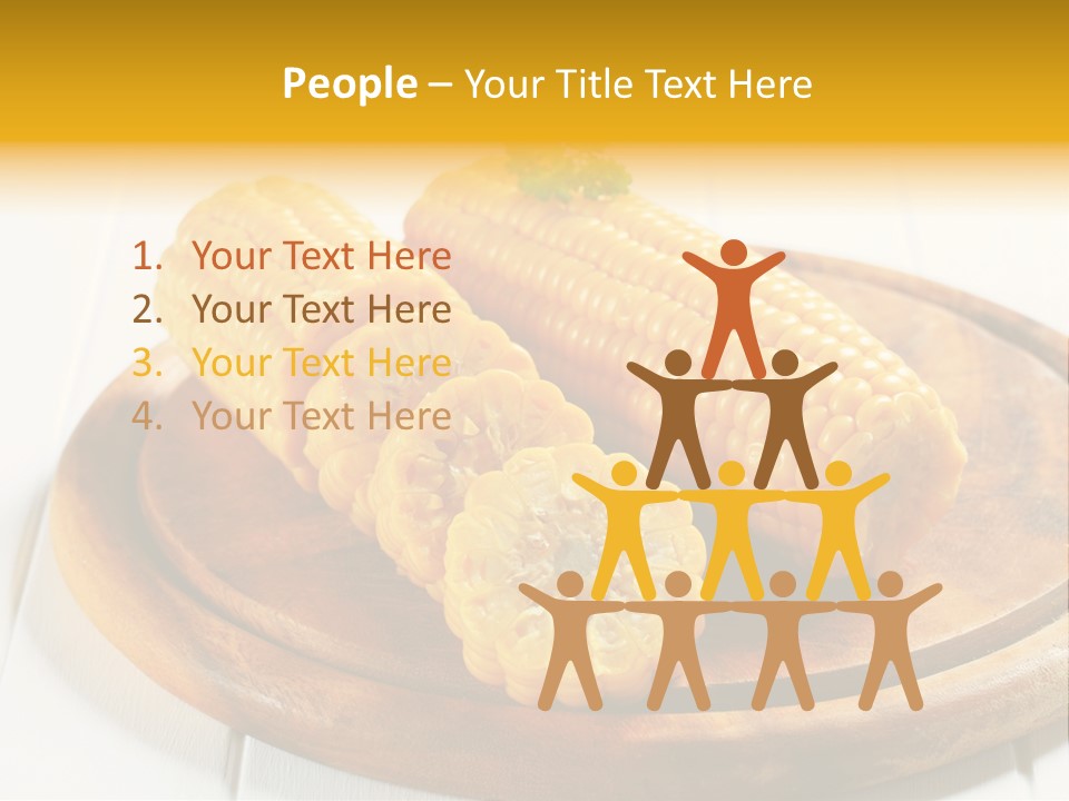 Cob Food Accompaniment PowerPoint Template