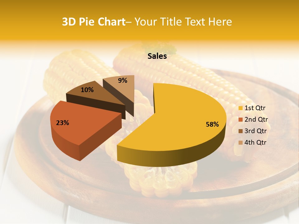 Cob Food Accompaniment PowerPoint Template
