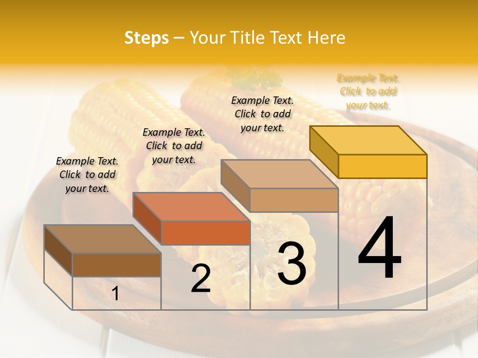 Cob Food Accompaniment PowerPoint Template