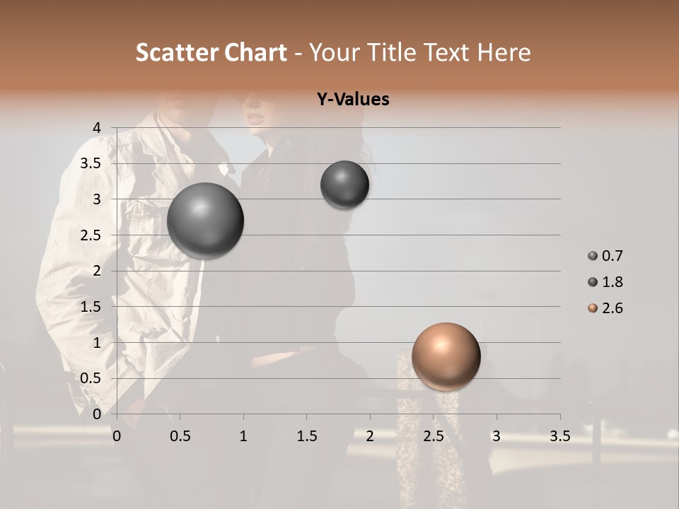 Hugging Pretty Embrace PowerPoint Template