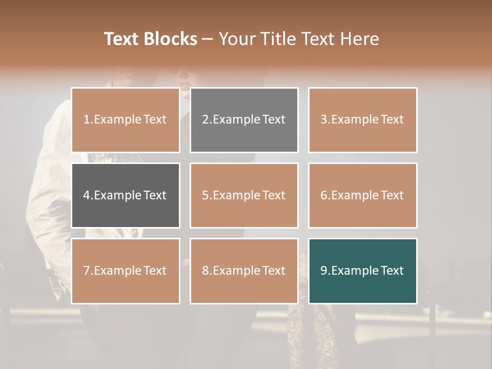 Hugging Pretty Embrace PowerPoint Template