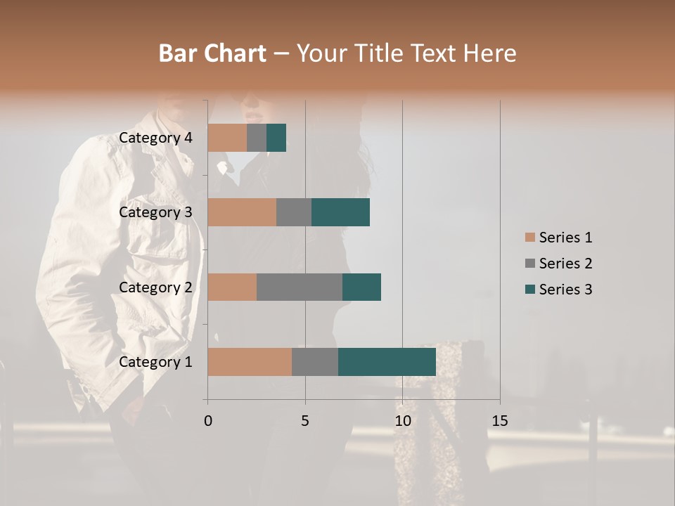 Hugging Pretty Embrace PowerPoint Template