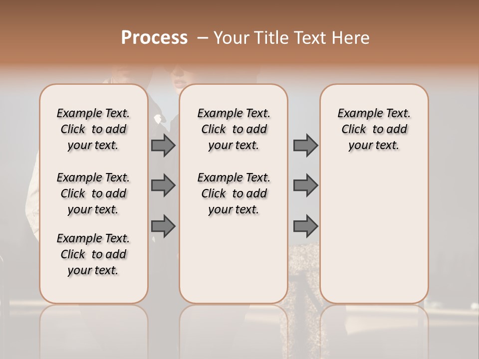 Hugging Pretty Embrace PowerPoint Template
