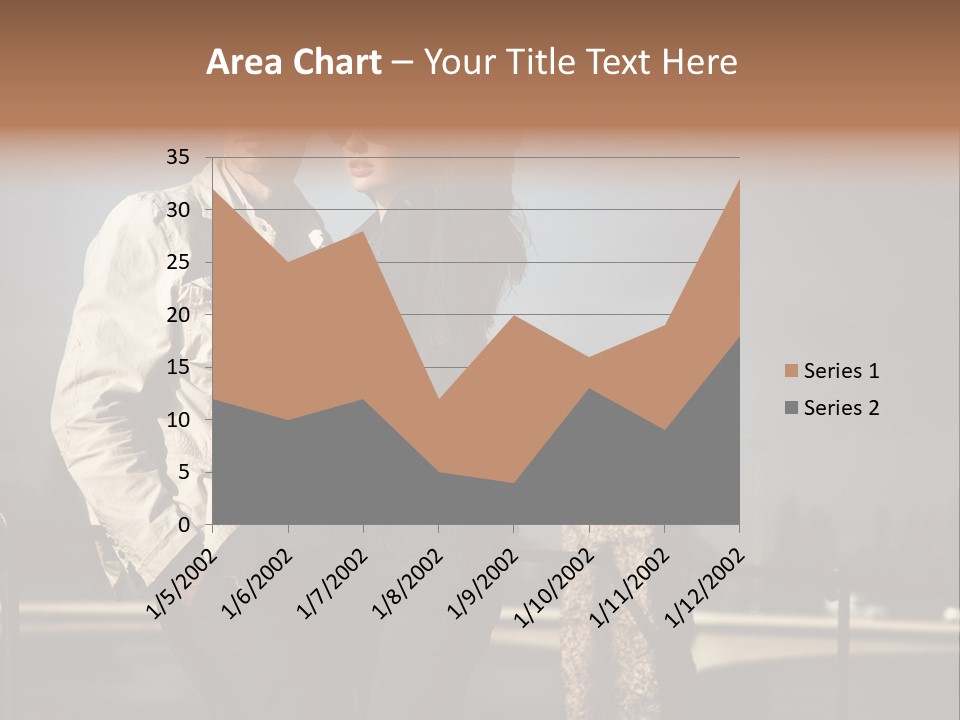 Hugging Pretty Embrace PowerPoint Template