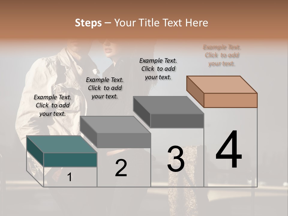 Hugging Pretty Embrace PowerPoint Template
