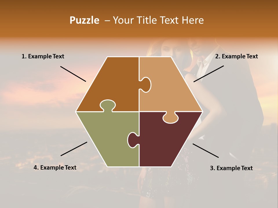 Ring Lifestyles Couple PowerPoint Template