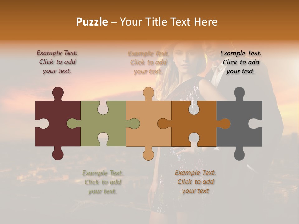 Ring Lifestyles Couple PowerPoint Template