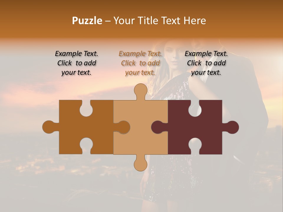 Ring Lifestyles Couple PowerPoint Template