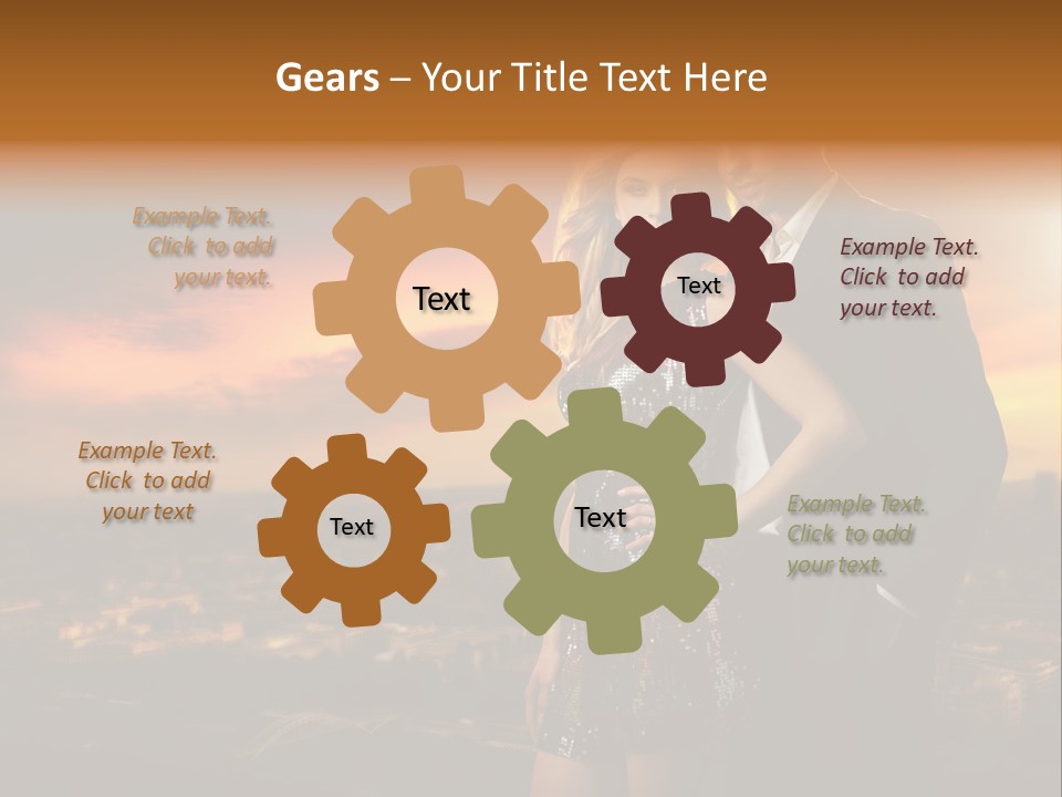 Ring Lifestyles Couple PowerPoint Template