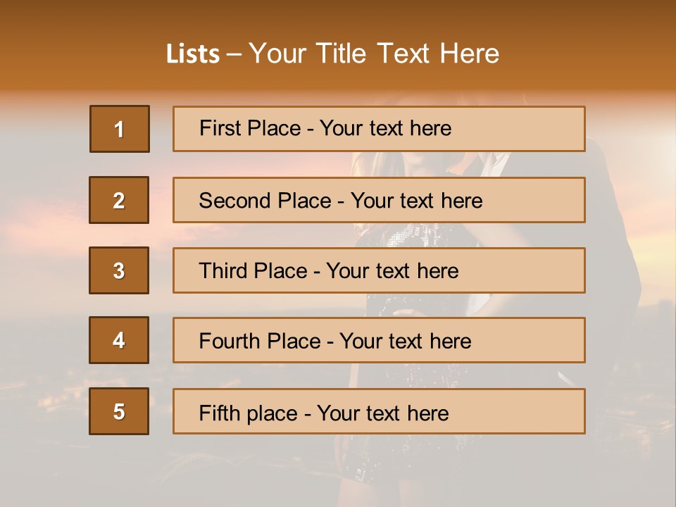 Ring Lifestyles Couple PowerPoint Template