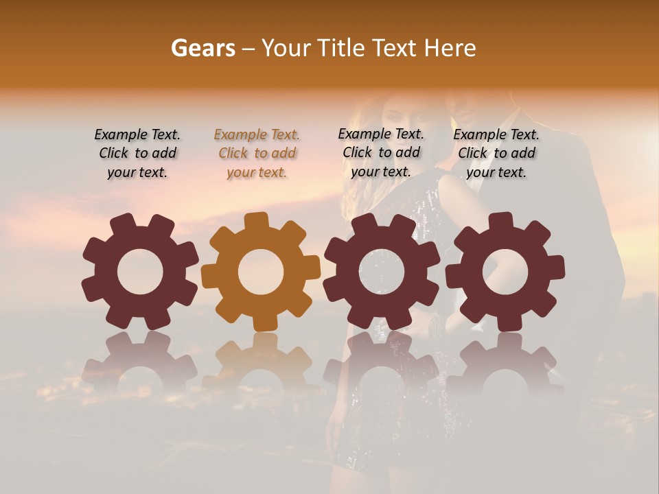 Ring Lifestyles Couple PowerPoint Template