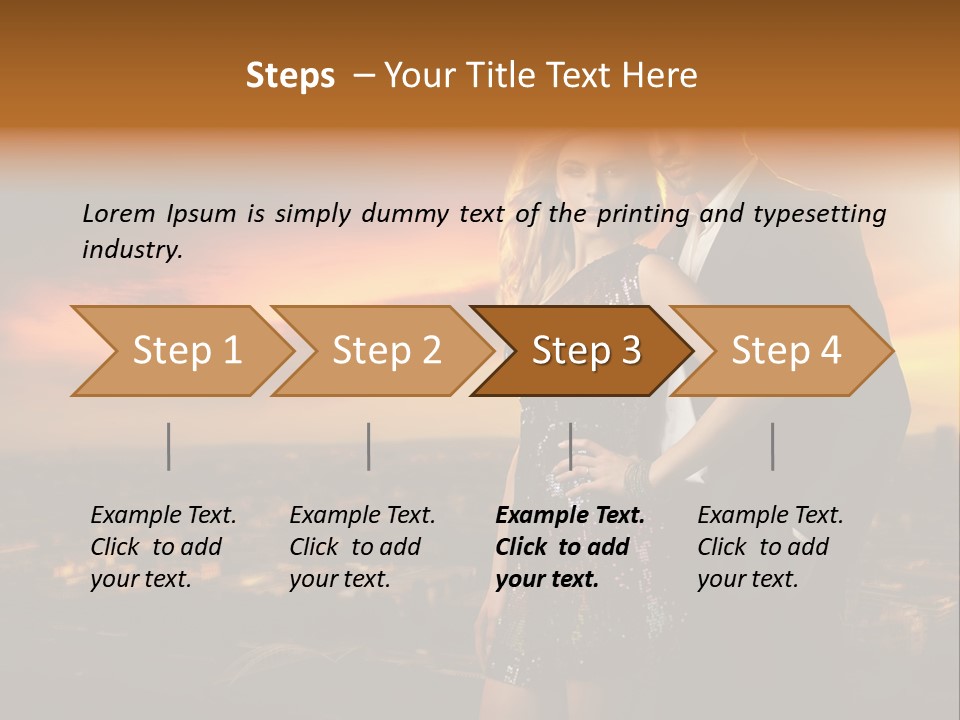 Ring Lifestyles Couple PowerPoint Template