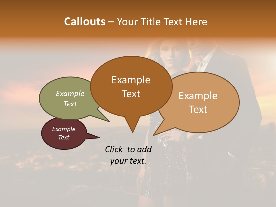 Ring Lifestyles Couple PowerPoint Template