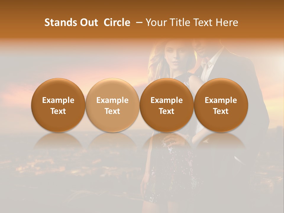 Ring Lifestyles Couple PowerPoint Template
