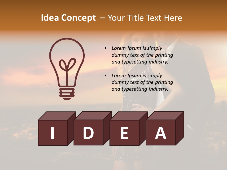 Ring Lifestyles Couple PowerPoint Template