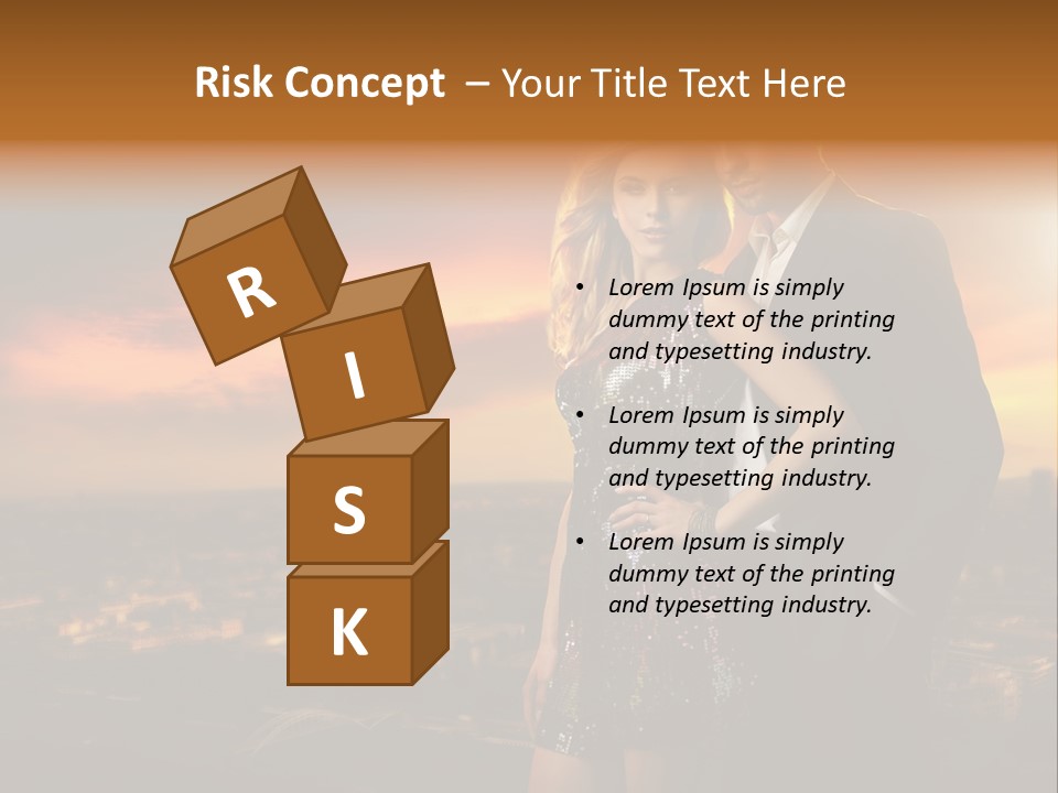 Ring Lifestyles Couple PowerPoint Template