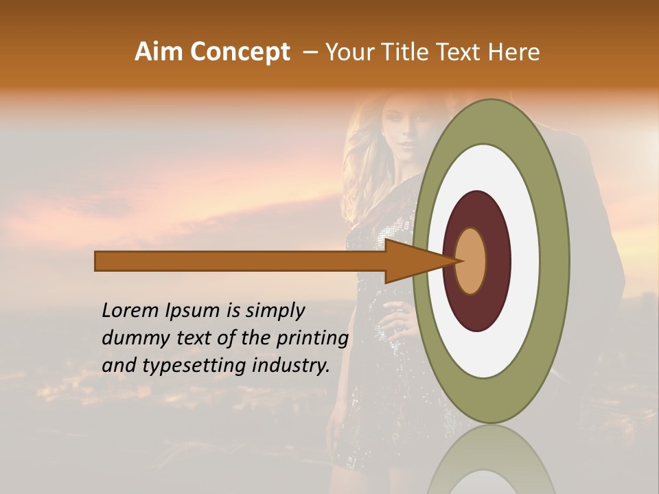 Ring Lifestyles Couple PowerPoint Template