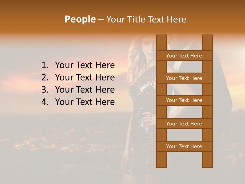 Ring Lifestyles Couple PowerPoint Template