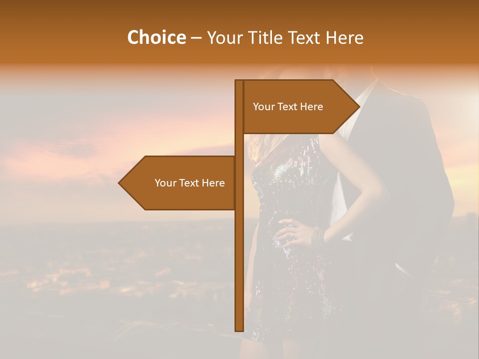 Ring Lifestyles Couple PowerPoint Template