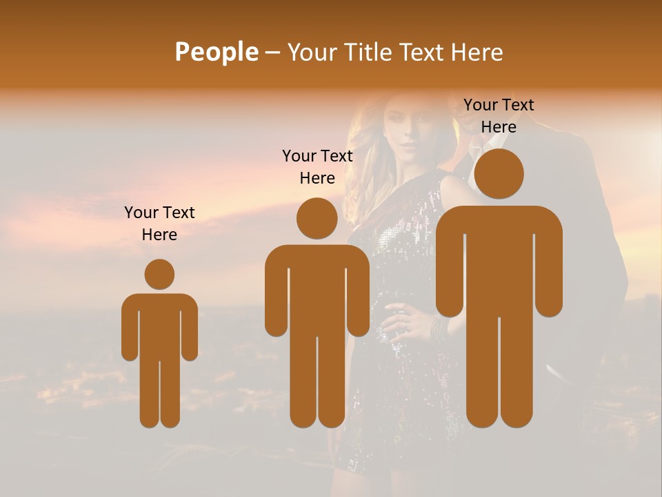 Ring Lifestyles Couple PowerPoint Template