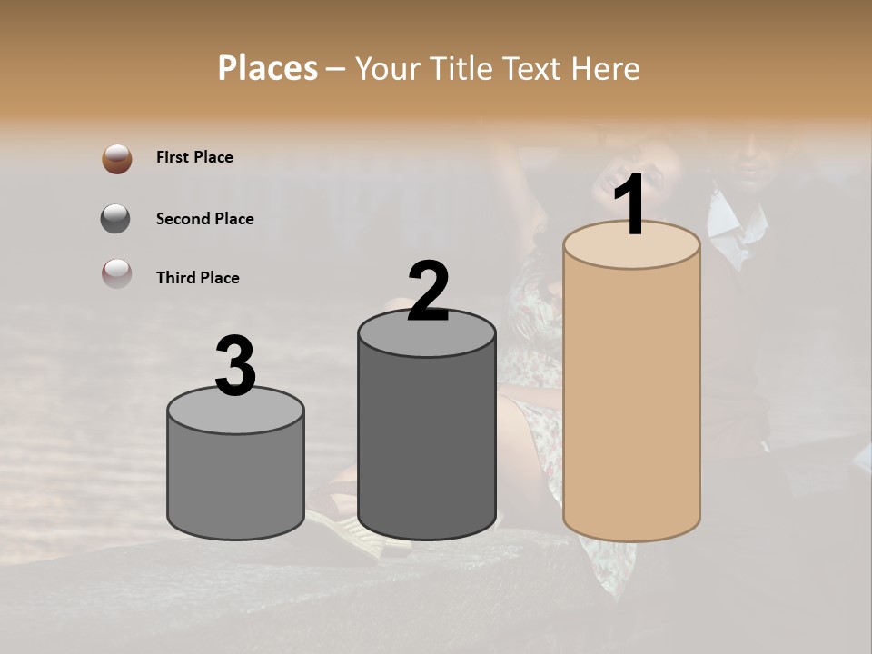 Happiness City Fashion PowerPoint Template