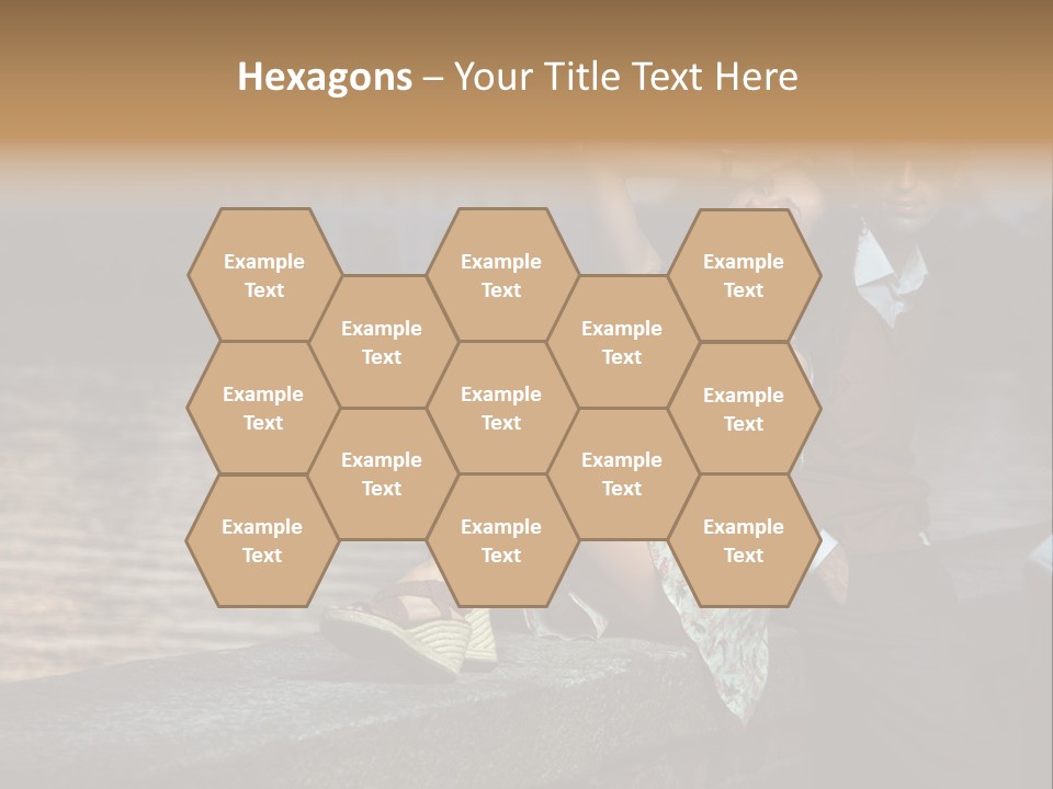 Happiness City Fashion PowerPoint Template