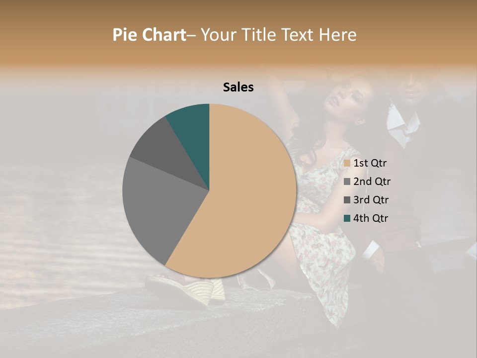 Happiness City Fashion PowerPoint Template