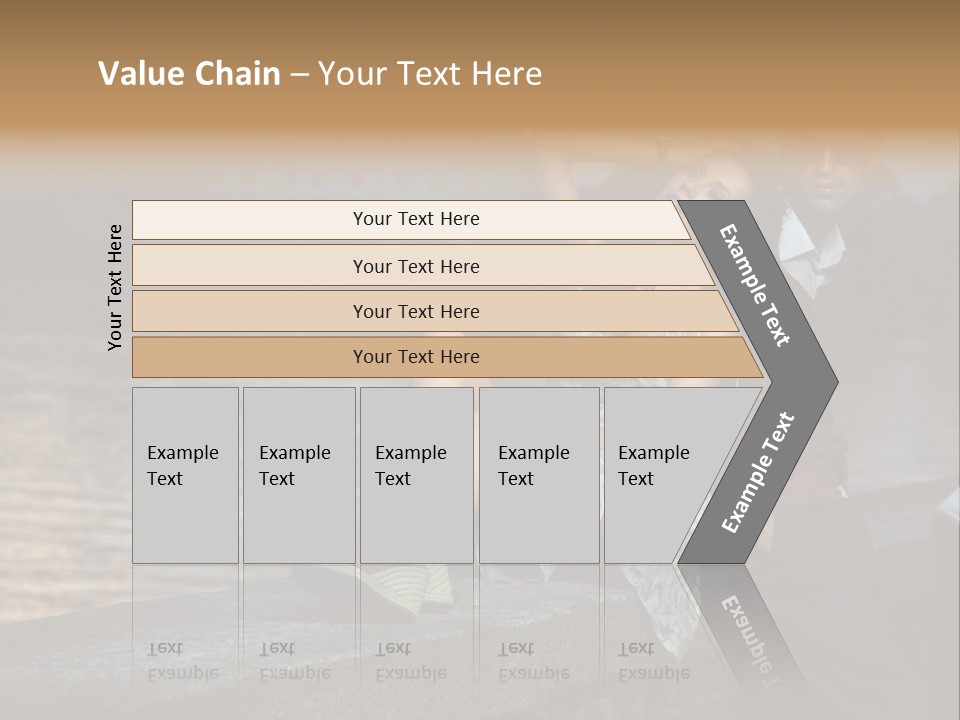 Happiness City Fashion PowerPoint Template