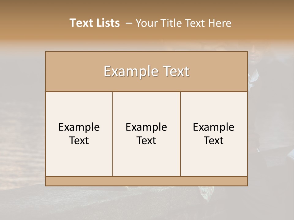 Happiness City Fashion PowerPoint Template
