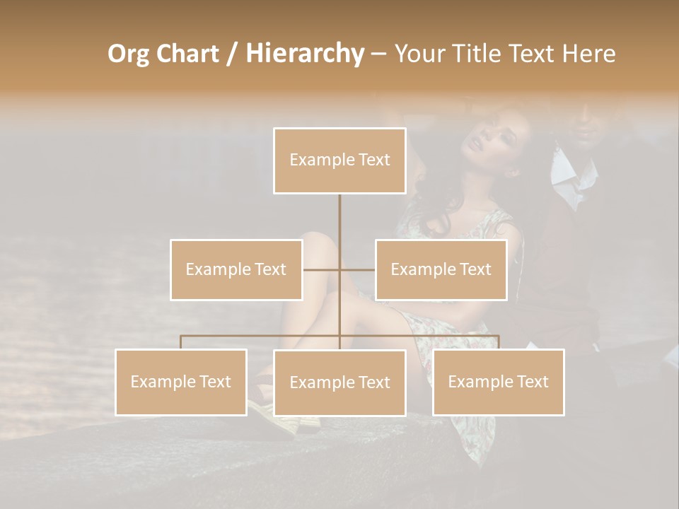 Happiness City Fashion PowerPoint Template