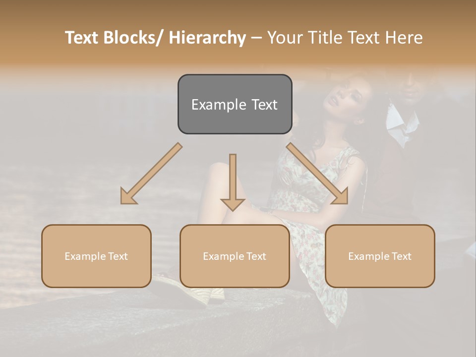 Happiness City Fashion PowerPoint Template