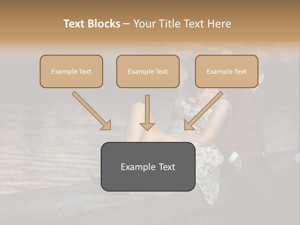 Happiness City Fashion PowerPoint Template