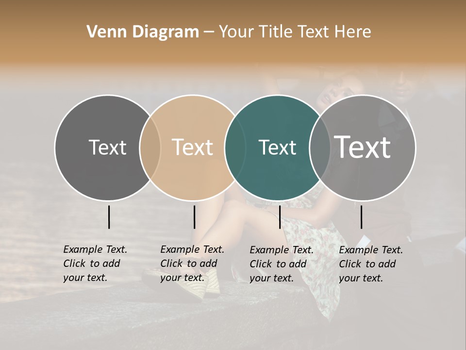 Happiness City Fashion PowerPoint Template